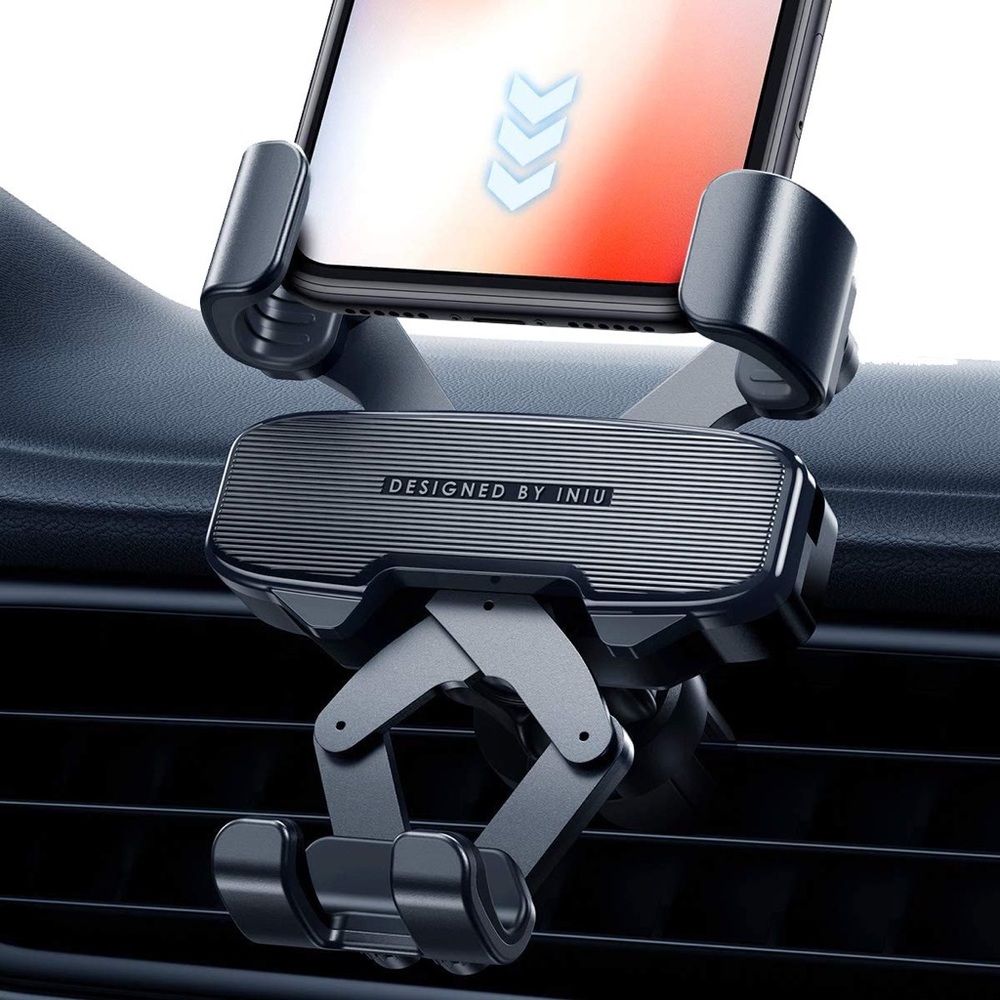 NEW Air Vent Car Vehicle Phone Holder Mount Compatible All Smartphones Black